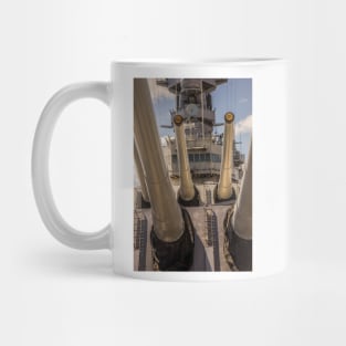 Guns of USS Missouri (BB-63) 2 Mug